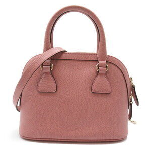 Gucci Pink Leather Handbag